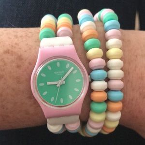 Swatch candy bracelet watch